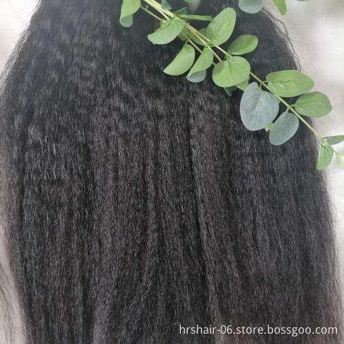 YAKI kinky straight 30 inch  Wholesale price Human Hair  Cuticle Aligned Hair Free Sample 8A Silky Brazilian Hair Bundle